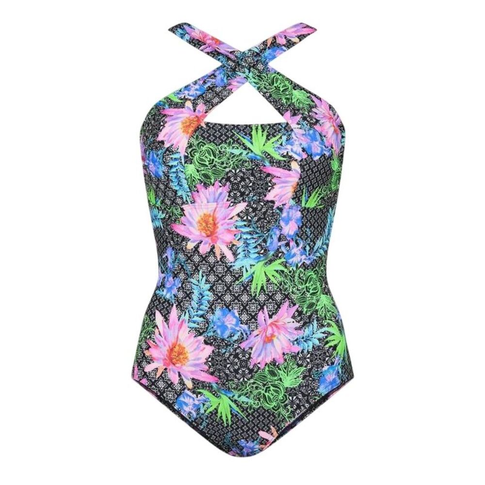Zoggs Womens/Ladies Mystique All-Over Print One Piece Bathing Suit / Multicolore